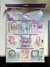 Hunkydory Floral Shimmer Card