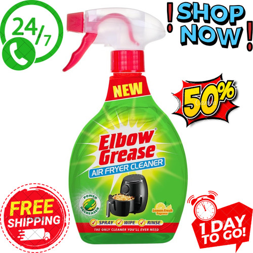 Elbow grease air - fryer, cleaner