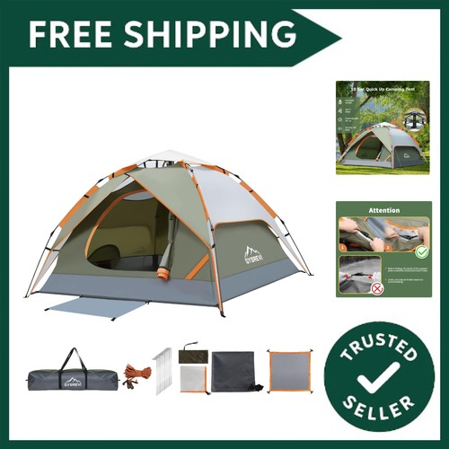 Versatile person camping - person,
