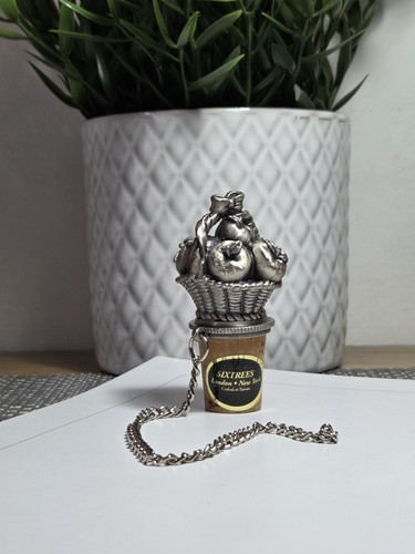 Vintage sixtrees pewter apple - vintage,