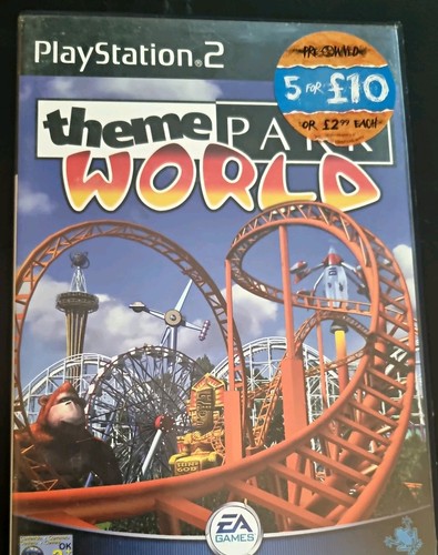 Theme park world ps2 game - world,