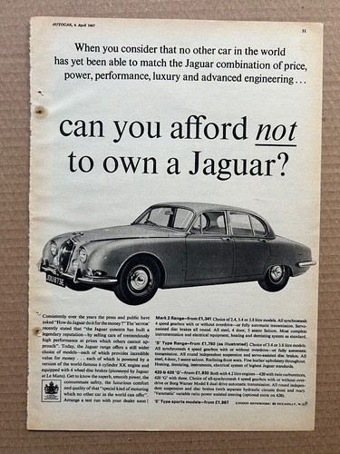 Jaguar type - jaguar, s-type(1967)(b)