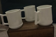 Ceramic White Beer Steins