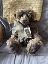 Charlie bear figgy pudding - charlie,