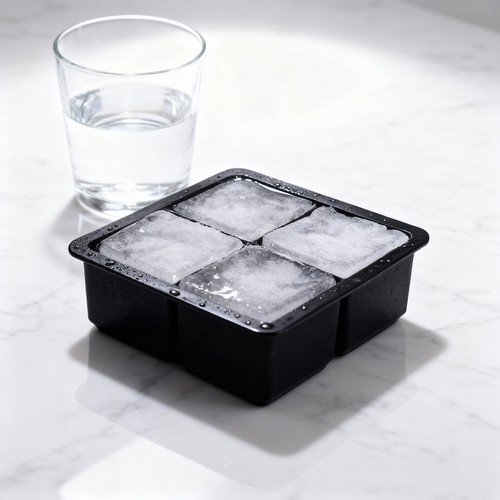 Large silicone ice cube tray - ice,