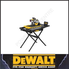 DEWALT Reconditioned D36000 Wet Tile Saw 1600W 240V With Leg stand