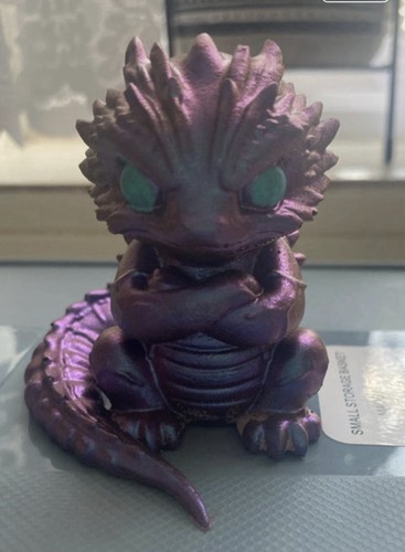 Handmade grumpy dragon - handmade,
