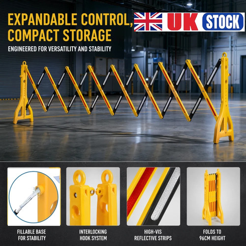 Expandable barricade portable - expandable,