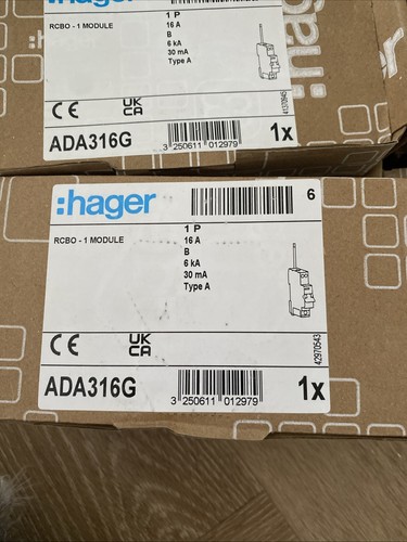 Hager b16a rcbo 6ka - hager,