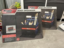 Secure Shopping Bags Ultimate Speed Car Boot Organiser Pair