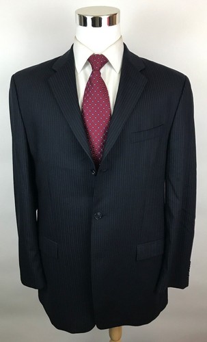 Calvin klein navy pinstripe - calvin,
