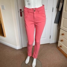 Topshop Pink Kristen Jeans - Size W28 L30, Used Good Condition