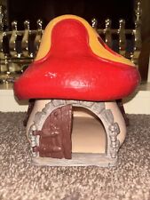 VINTAGE PEYO Large Smurf House Missing Some Bits A4 
