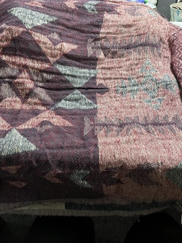 Burgundy scarf - burgundy,