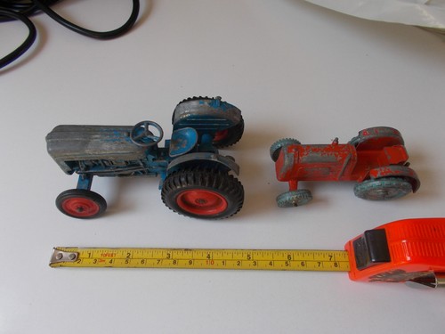 Vintage toy fordson tractors - fordson,