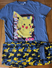 Boys pyjamas Pokemon 13 - 14 years 164cm Primark good condition