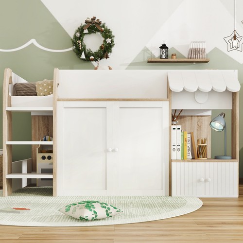 Children high sleeper bed - children's,