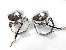 12v Universal Fog Spot Lights Lamps Car Van 90mm Clear With Ring Light WF-D90