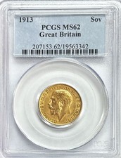 1913 GOLD GREAT BRITAIN 1