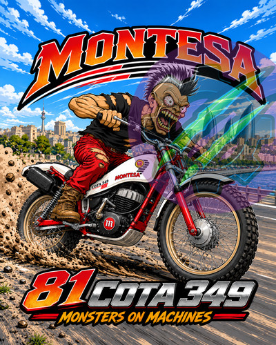 1981 montesa cota - cota, 349