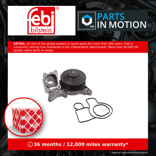 Water pump fits - 740d, f01