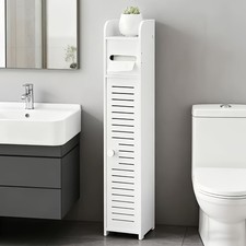 White PVC Wooden Free Standing