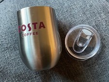 Costa Coffee Stainless Steel Tumbler Mug - With Lid