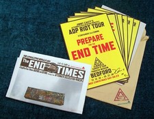 JIMMY CAUTY - ADP Ltd Ed SIGNED Testimony Cards AP + END TIMES Newspaper James