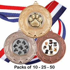 Dog Medals & Ribbons, Various