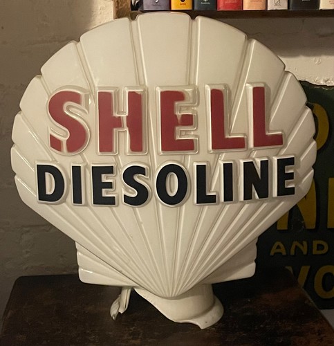 Vintage shell diesoline - vintage, petrol