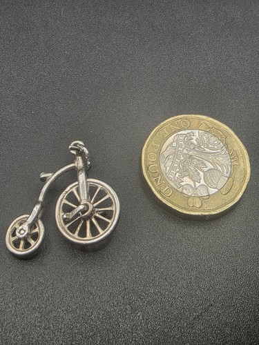 Vintage sterling silver penny - sterling,