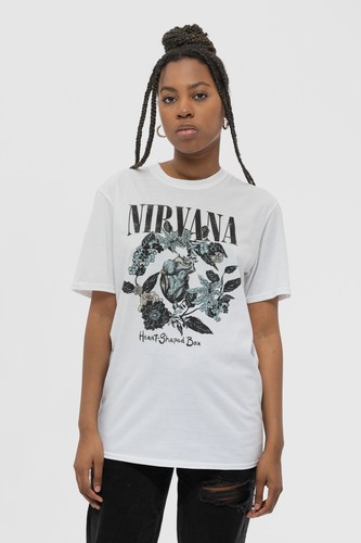 Nirvana shirt heart shaped - shirt,