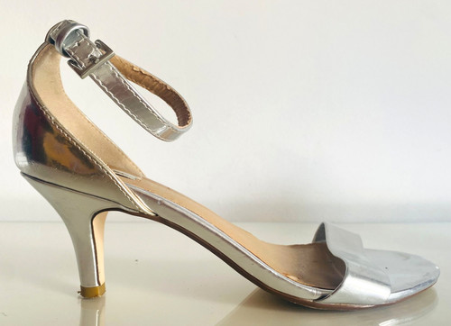 Next metallic silver ankle - silver,