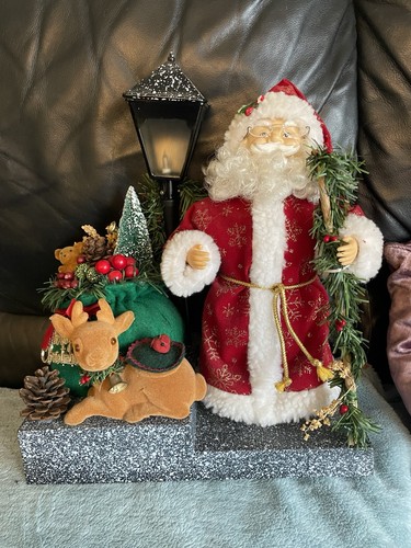 Musical santa vintage - musical,