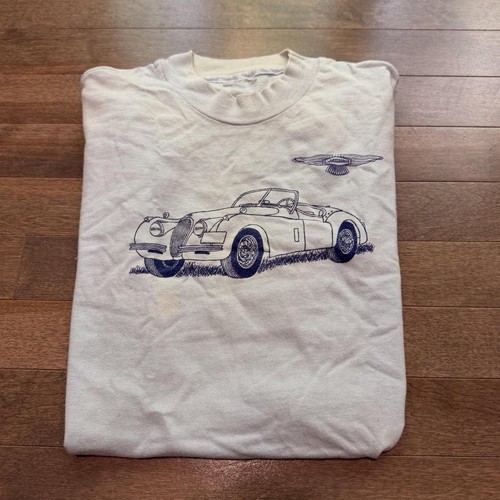 Vintage jaguar car tshirt - jaguar,