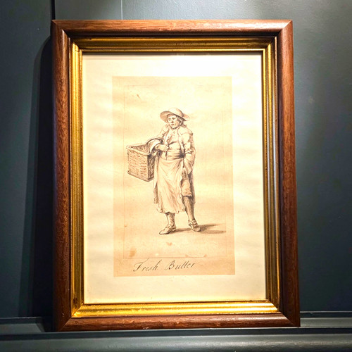 Vintage fresh butter framed - fresh,