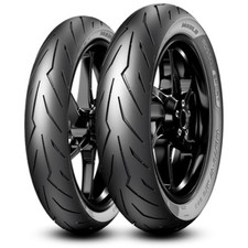 Motorcycle Tyres Pirelli Diablo Rosso Sport 110/70 -17 & 150/60 -17 66S Aprilia