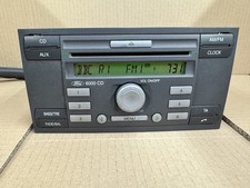 Ford Focus Fiesta Mondeo Transit Connect 6000 Radio Stereo CD Player With Code