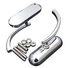 1 Pair Rear View Mini Oval