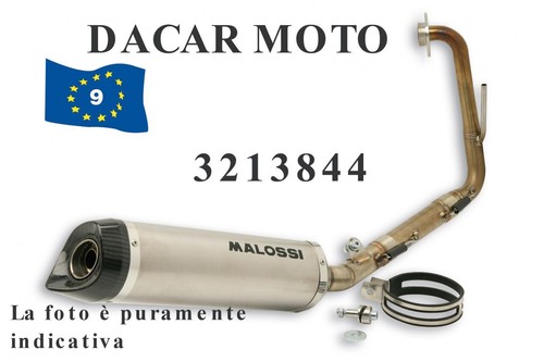Exhaust malossi yamaha 125 - exhaust, mt-