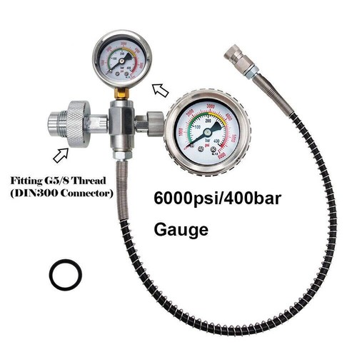 Scuba air filling station - filling,
