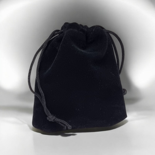 Velvet gift bags black - velvet,
