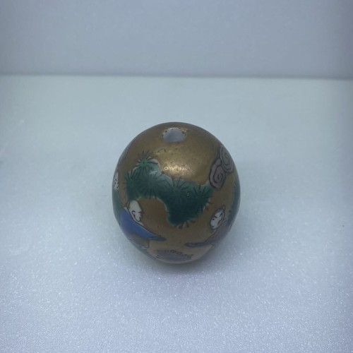 Kutani fuchin incense holder - kutani,