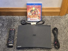 SAMSUNG BD-J5900 CURVED WIFI 3D BLU-RAY / DVD PLAYER FULL HD USB NETFLIX IPLAYER