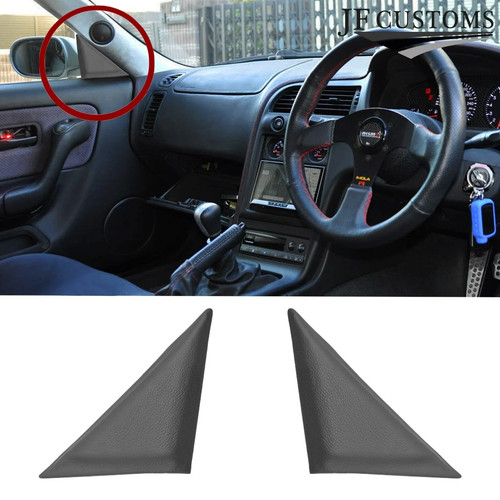 Grey wing mirror door - mirror,