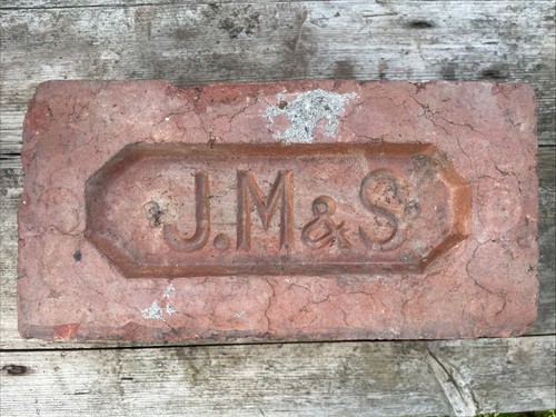 S vintage house brick - vintage,