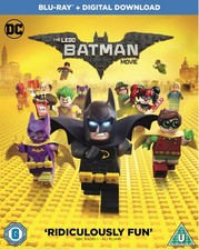 The LEGO Batman Movie Blu-Ray (2017) Chris McKay cert U FREE Shipping, Save £s