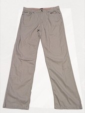 Mens linen blend trousers - blend,