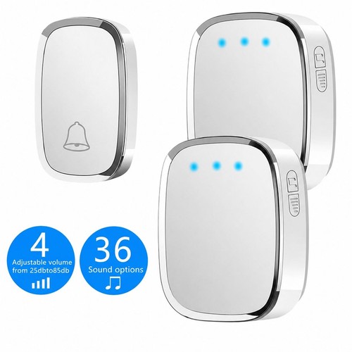 Loud wireless doorbell plug - doorbell, in