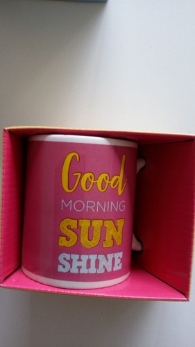 Good morning sunshine - -, pink